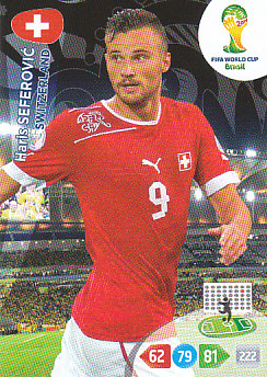 Haris Seferovic Switzerland Panini 2014 World Cup #302